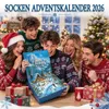 Socken Adventskalender Männer 2026 12 Paar Weihnachtssocken Produktbild-Vorschau 6