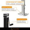 2 x Anhängerstütze mit Kurbel klappbar Stütze 3500kg Produktbild-Vorschau 3