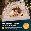 MONZANA® Schwibbogen Weihnachten Batteriebetrieben Timer Produktbild-Vorschau 2