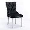 Eetkamerstoelen, set van 2, fluwele bekleding, massief Productafbeelding-voorbeeld 3