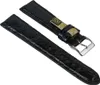 Uhrenarmband XL 'Echt Krokodil' Leder schwarz 25907S-HXL, Produktbild-Vorschau 1