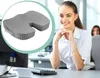 A woman smiling at her desk with a product image in the corner. Náhled obrázku produktu