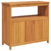 vidaXL Garten-Konsolentisch 80x35x75 cm Massivholz Akazie Produktbild-Vorschau 5