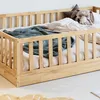 Petite Amélie Montessori-Bodenbett Nid - Natur Produktbild-Vorschau 5