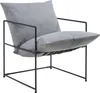 Sillón tapizado "Utsjoki", 90 x 61 x 70 cm, con estructura Vista previa de la imagen del producto 3