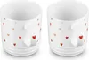 LeCreuset 2er-Set Becher Hearts aus Steinzeug 350ml Produktbild-Vorschau 1