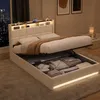 Letto imbottito ProximaX 140x200 cm in tessuto di lino Anteprima dell’immagine prodotto 4
