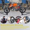 XMTECH 2 Stück Motorradständer Hinten & Vorn Motorrad Produktbild-Vorschau 3