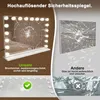 A comparison of two mirrors, one advertised as safe and durable, the other as fragile. Produktbild-Vorschau