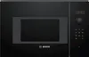 Einbau-mikrowelle solo 20 l 800 w schwarz Bosch BFL523MB1F Produktbild-Vorschau 1