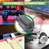 InLine 31508C, Vnitřní, AC, 20 V, Černá Náhled obrázku produktu 8