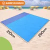 KRUMAD Koc piknikowy XXL 210×200 cm wodoodporny i odporny Podgląd zdjęcia produktu 3