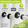 BOMI® Absperrgitter 73-161 cm zum Klemmen mit Katzenklappe Produktbild-Vorschau 4