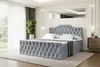 ALTDECOR Boxspringbett mit Fußteil, H3 Matratze und Topper Produktbild-Vorschau 1
