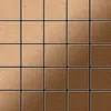 Mosaik Fliese massiv Metall Titan gebürstet kupfer 1,6mm Produktbild-Vorschau 1