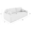 Schlafsofa GLOV, Sofa mit Schlaffunktion und Bettkasten, Produktbild-Vorschau 3