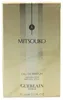 Luxuriöse Parfumverpackung von Guerlain Mitsouko in Goldtönen mit dezentem Muster und Markenlogo. Náhľad obrázku produktu