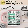 Hundeliebhaberin Tasse Geschenk Spruch Wer Will Schon Produktbild-Vorschau 3
