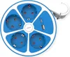 ROLINE Tischsteckdosenleiste 4x+Sw. 1x A+ C CEE7/7 Blau Anteprima dell’immagine prodotto 1
