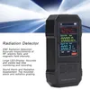 A product shot of a radiation detector with marketing text and feature callouts. Náhled obrázku produktu