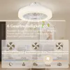 Stropní ventilátor HOMCOM s osvětlením, dálkovým ovládáním Náhled obrázku produktu 5