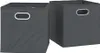 Skládací box Vicco  Antracit 30 x 30 cm Sada 2 kusů, Model Náhled obrázku produktu 1