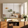 Koonmi Badezimmer Spiegelschrank 100 x 66 cm Silber, Produktbild-Vorschau 2