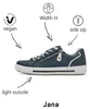 Jana Damen Sneaker flach mit Reißverschluss Vegan, Navy, 39 Produktbild-Vorschau 2