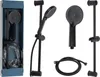 Set doccia con doccetta Ø 11 cm, 3 funzioni e tubo Anteprima dell’immagine prodotto 14