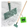 An ice chopper breaking ice, with a size tag attached to the handle. Produktbild-Vorschau