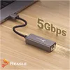 USB Ethernet Adapter Gigabit LAN RJ45 1000 Mbps Produktbild-Vorschau 5