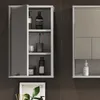 Armoire murale Vicco Eliza Gris 40x65cm avec 2 étagères, Voir les images du produit 5