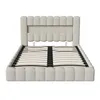 CDGlobal Polsterbett 160x200cm, Doppelbett mit Stauraum und Produktbild-Vorschau 9