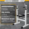 ScSPORTS® Hantelbank - Klappbar, mit Ablage, Dip Station, Produktbild-Vorschau 6