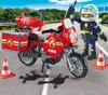 PLAYMOBIL Feuerwehrmotorrad am Unfallort Produktbild-Vorschau 10