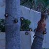 LED Solar Lichterkette Feuerball - 8 Kugeln mit Produktbild-Vorschau 3