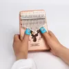 Kvalitní kalimba z mahagonu, sada afrických hudebních Náhled obrázku produktu 7