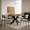 Runder Ausziehbarer Tisch für Esszimmer RAL mit Holzbeinen, Produktbild-Vorschau 2