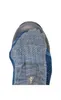 A close-up view of the toe area of a blue and gray shoe, showing the lacing system and the mesh material. Anteprima dell’immagine prodotto