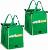 Two green shopping bags are shown against a white background. Náhľad obrázku produktu