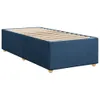 Boxspringbett mit Matratze Blau 90x200 cm Stoff Produktbild-Vorschau 10