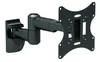 A black articulating TV wall mount is shown against a white background. Podgląd zdjęcia produktu