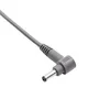 A close-up shot of a gray power adapter cable with a silver connector. Produktbild-Vorschau
