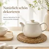 Tischset aus Naturbast Rund - Ø 26 cm Produktbild-Vorschau 2