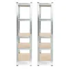 Zestaw Wiltec 2x regały do dużych obciążeń 180x120x40 cm, Podgląd zdjęcia produktu 7
