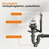 HOROW Granieten spoelbak voor de keuken, wit - 1 bak, Productafbeelding-voorbeeld 7