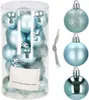 SPRINGOS albero di Natale baubles set di 20 plastica Anteprima dell’immagine prodotto 2