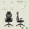 Chaise de bureau ergonomique, chaise de bureau réglable Voir les images du produit 10