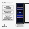 KlarsteinVinovilla 17, chłodziarka do wina, dwustrefowa, 53 Podgląd zdjęcia produktu 2