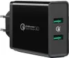 Caricabatterie Ugreen 2xUSB-A 36W QC3.0 QC3.0 nero (CD161) Anteprima dell’immagine prodotto 1